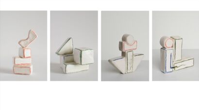 The sculpture series \